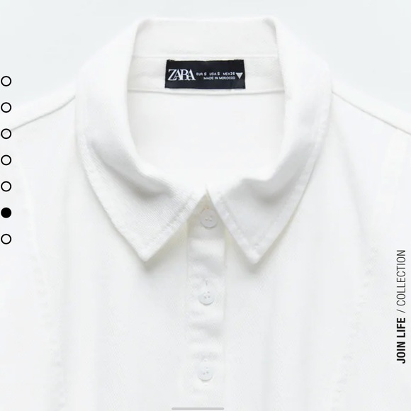 Zara Polo Dress NWOT - Picture 3 of 5
